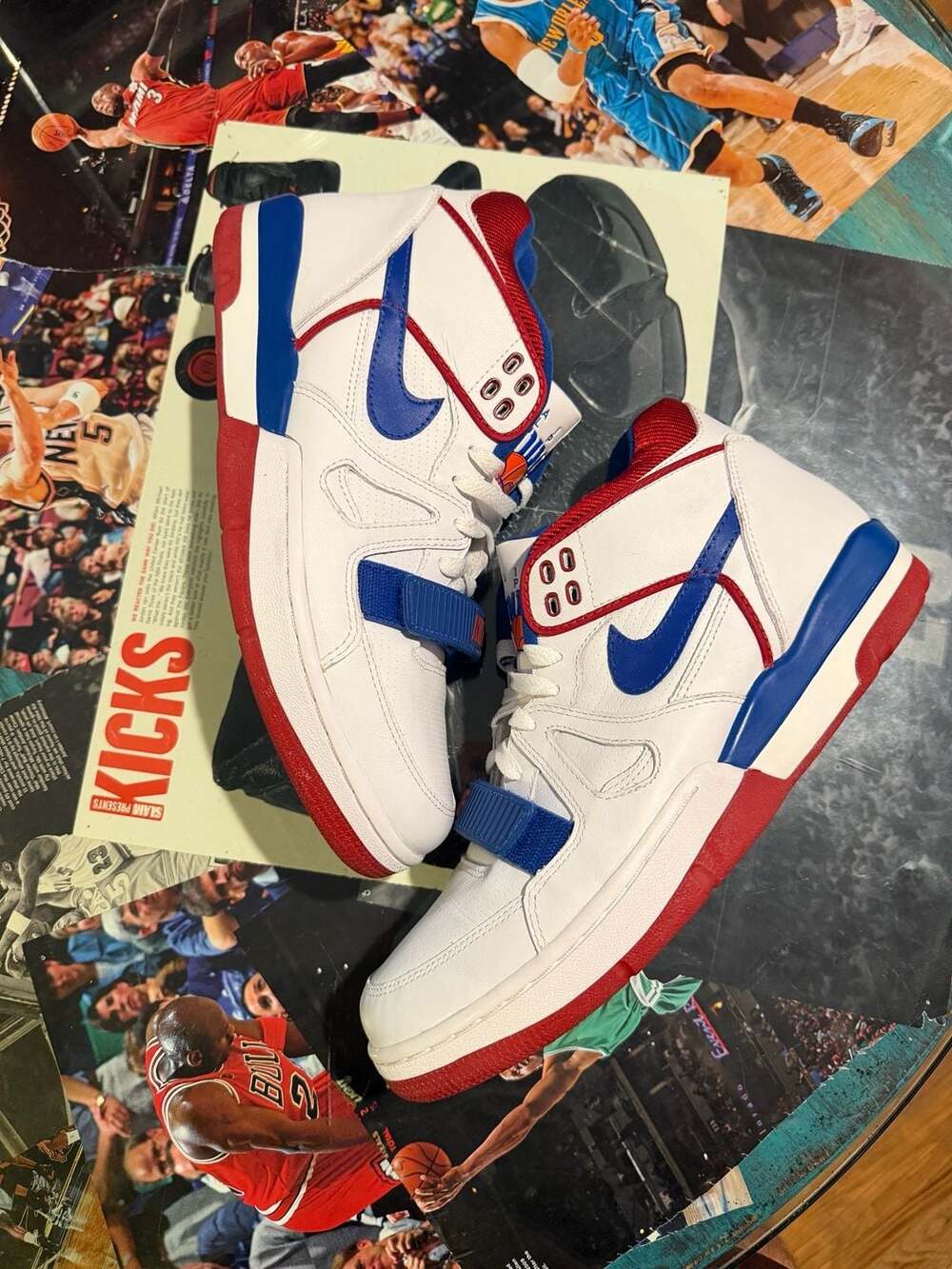 2003 Nike Air Alpha Force II Philly 76ers Charles Barkley Size 11.5 - Picture 1 of 8